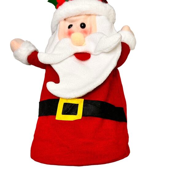 Santa Clause Collapsible Christmas Tree Topper Mantel Floor Decoration NIP - Picture 2 of 8